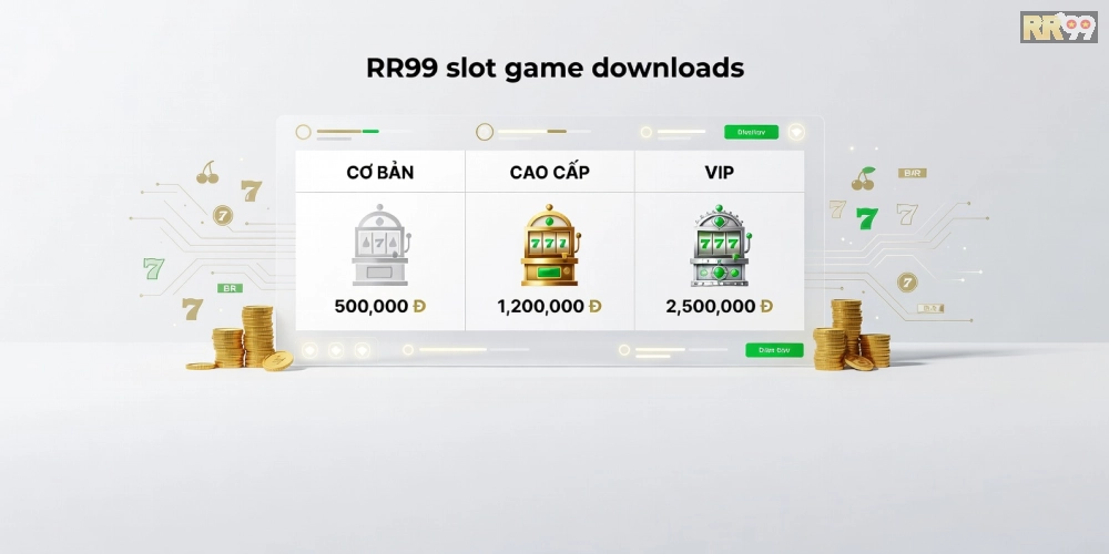 Bảng giá chi tiết các gói tải và nạp game nổ hũ rr99 cập nhật năm 2025