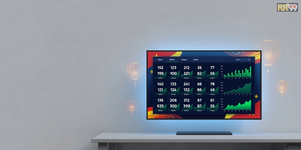 Hình minh họa khái niệm xổ số miền Bắc rr99 với giao diện hiện đại và dữ liệu realtime.