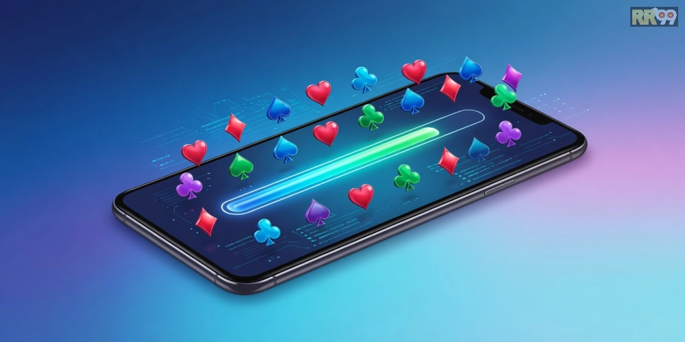 Caption hướng dẫn tải APK game bài rr99 phiên bản cập nhật 2025 với tốc độ nhanh chóng