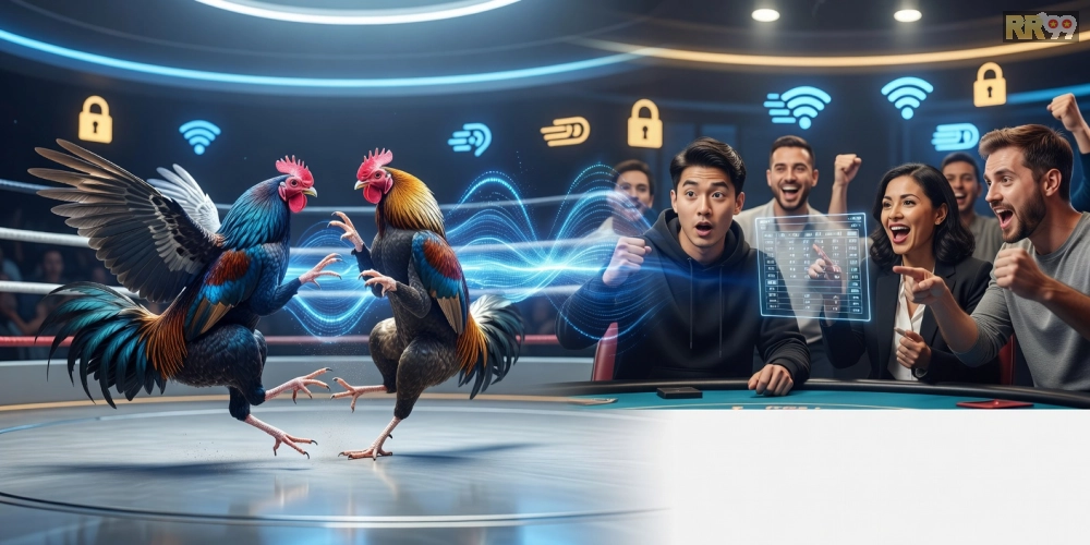 Ưu điểm nổi bật của xem đá gà trực tiếp casino rr99 với giao diện hiện đại và an toàn